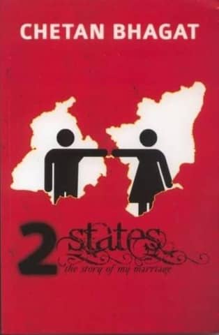 Cover of 2 States by Chetan Bhagat
