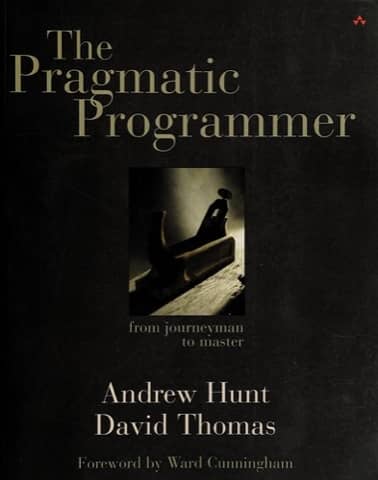 Cover of The Pragmatic Programmer by Andrew Hunt & David Thomas