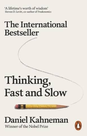 Cover of Thinking, Fast and Slow by Daniel Kahneman