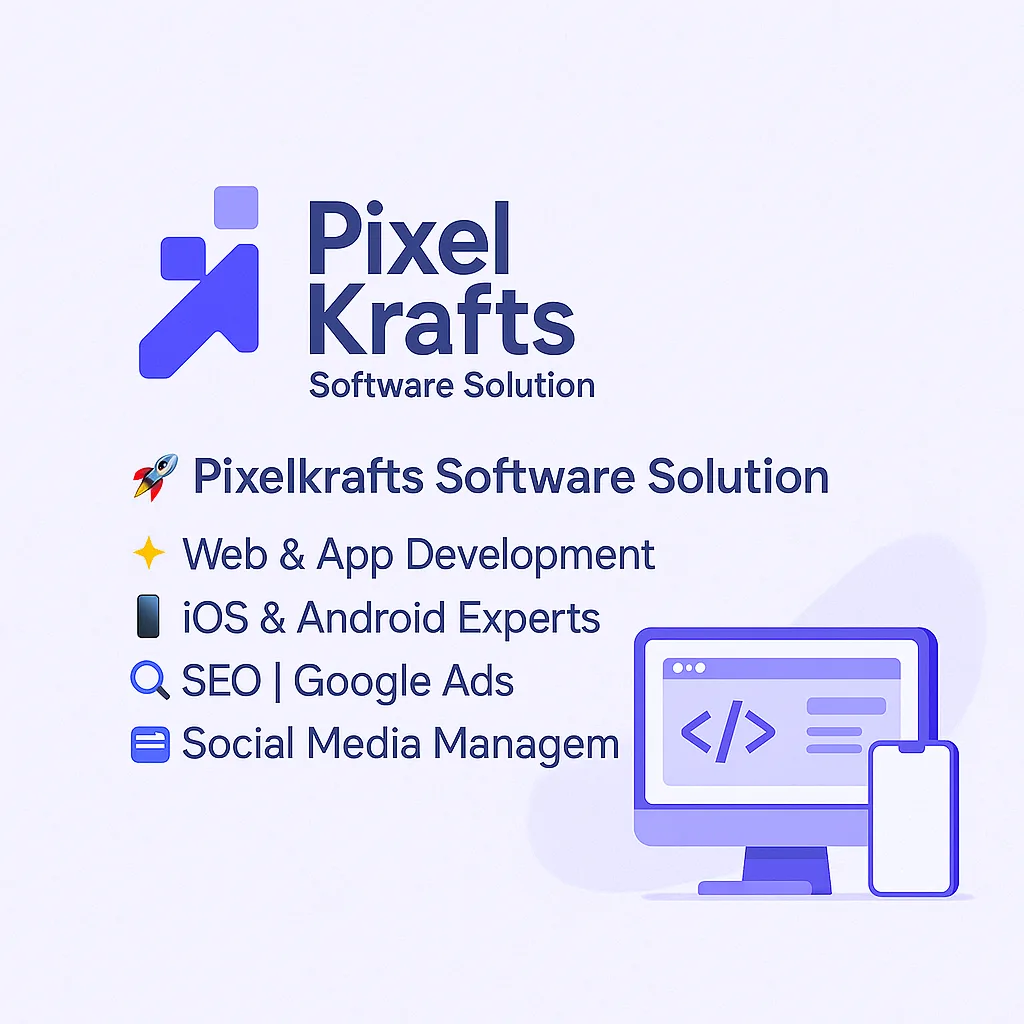 PixelKrafts Logo