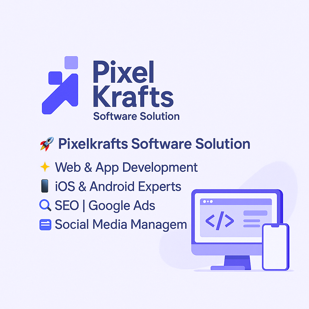 PixelKrafts Logo